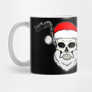 Santa Biker Skull Mug